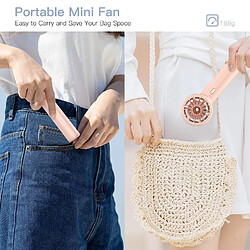 Portable Mini USB Hand Fan with 3 Adjustable Speed pas cher