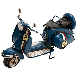 Amadeus Scooter italien décoratif en métal Bleu.