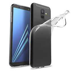 Xeptio Etui Transparent pour Samsung Galaxy J6 2018 - Coque gel de Protection bumper en TPU Gel silicone Invisible antichoc Galaxy J6 - Accessoires pochette case