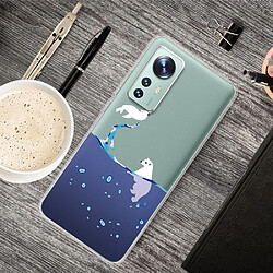 Coque en TPU anti-rayures ours polaire pour votre Xiaomi 12 Pro