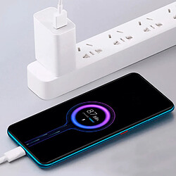 PHONECARE Câble de Charge Turbo Fast Charge 5A Type-C 1M pour Xiaomi Redmi Note 11S 5G - Blanc