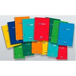 BigBuy Office Cahier Multicouleur quarto 8 Pièces