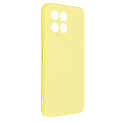 Avizar Coque pour Honor 70 Lite, Honor X6 et Honor X8 5G Semi-rigide Soft-touch Jaune