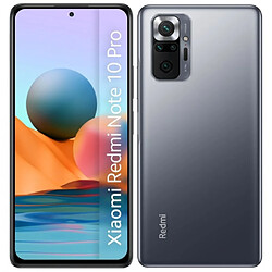 Xiaomi Redmi Note 10 Pro Téléphone Intelligent 6.67" FHD+ Snapdragon 732G 6Go 128Go Android 11 Gris - Reconditionné