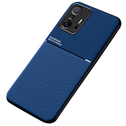 Coque en TPU + PU antichoc bleu pour votre Xiaomi 11T Pro/11T