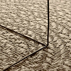 Avis vidaXL Tapis ZIZUR beige 140x200 cm aspect de jute intérieur extérieur