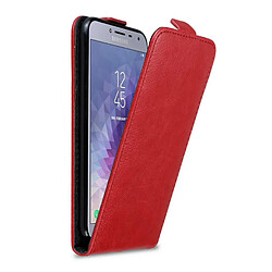 Cadorabo Coque Samsung Galaxy J4 2018 Etui en Rouge