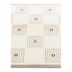 Vidal Tapis de laine 191x117 beige Darya pas cher