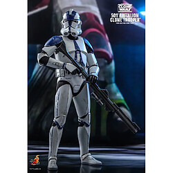 Hot Toys TMS022 - Star Wars : The Clone Wars - 501ST Battalion Clone Trooper Standard Version pas cher