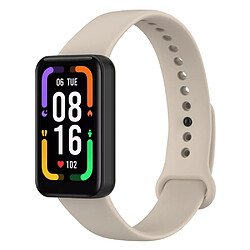 Bracelet en silicone beige pour Xiaomi Redmi Smart Band Pro