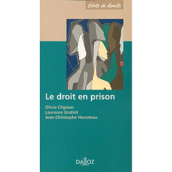 Droit en prison - Occasion