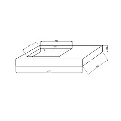 Avis Kiamami Valentina HPL LAVABO DE SALLE DE BAIN AVEC VASQUE GAUCHE CHÊNE GLACÉ 100CM