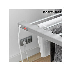 Avis Étendoir à Linge Électrique Pliable InnovaGoods 120W Gris (8 Barres)