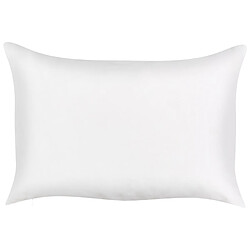 Beliani Lot de 2 coussins TORBORA 40 x 60 cm Motif de plante Blanc pas cher