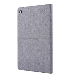 Avis Wewoo Housse Coque Pour Galaxy Tab S5e T720 / T725 en cuir avec rabat horizontal Étui support et fentes cartes Gris