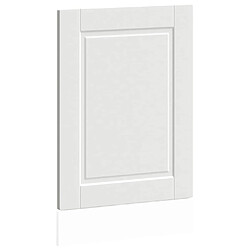 vidaXL Panneau de lave-vaisselle Porto blanc 45x1,5x67 cm