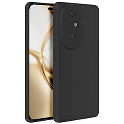 Mayaxess Coque pour Honor 200 Pro Silicone Souple Revêtement Fin Noir pas cher