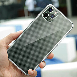 Avizar Coque iPhone 11 Pro Max Silicone Gel Flexible Résistant Ultra fine transparent pas cher