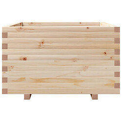 Acheter vidaXL Jardinière 80x80x49,5 cm bois de pin massif