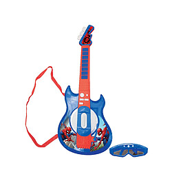 Lexibook Guitare Électronique Lumineuse avec lunettes et micro Spider-Man