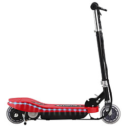 Helloshop26 Trottinette électrique avec led 120 watts rouge 02_0004614 