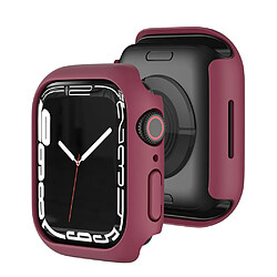 Coque en TPU rouge foncé pour votre Apple Watch Series 7 41mm