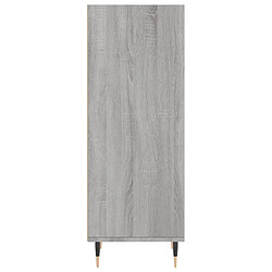 Acheter vidaXL Buffet sonoma gris 34,5x32,5x90 cm bois d'ingénierie