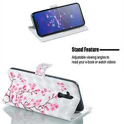 Acheter Wewoo Housse Coque Etui à rabat horizontal en forme de papillon avec motif floral pour HuMate 20 Lite, support et logements pour cartes, cadre photo porte-monnaie