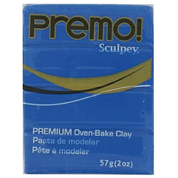 Pâte Sculpey Premo Cobalt Blue (bleu cobalt) - Sculpey