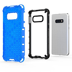 Acheter Wewoo Coque Rigide Etui antichoc en nid d'abeille PC + TPU pour Galaxy S10e bleu