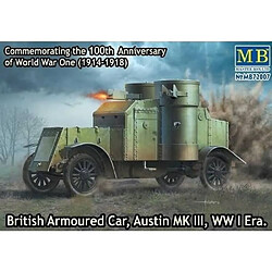 Master Box Maquette Véhicule British Armoured Car Austin Mk Iii Ww I Era