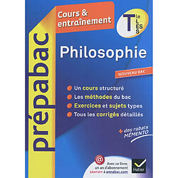 Philosophie terminale L, ES, S : cours & entraînement - Occasion