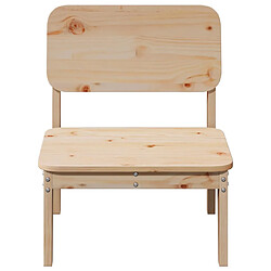 Avis vidaXL Chaises de jardin lot de 2 60x52,5x72 cm bois massif de pin