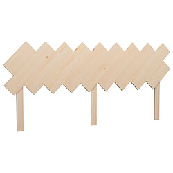 vidaXL Tête de lit 178x3x80,5 cm Bois massif de pin