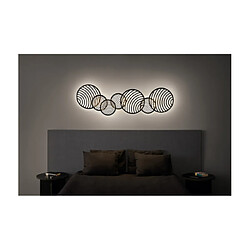 Inspired Plafond à 3 anneaux Collage, LED 40W, 3000K, 3000lm, Or, 3 ans de garantie pas cher