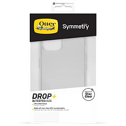 Coque antichoc OtterBox Symmetry pour iPhone 14 Transparent