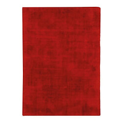 Thedecofactory SANTAL - Tapis aspect velours rouge 120x170 