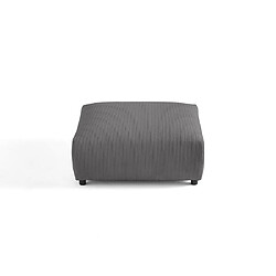 Avis Lisa Design Garance - pouf modulable - en velours côtelé