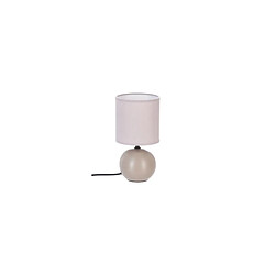 Atmosphera, Createur D'Interieur Lampe de chevet boule - Taupe mat - Atmosphera