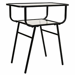 Table de Nuit Alexandra House Living Noir 35 x 65 x 60 cm