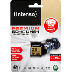 Intenso SDHC 16 GB Class 10 UHS-I