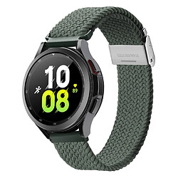 Bracelet en nylon DUX DUCIS 20 mm, élastique tressé pour votre Samsung Galaxy Watch 5/4 - vert