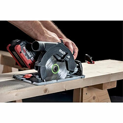 Scie circulaire sansfil Metabo KS 18 LTX 57 18 V sans batterie ni chargeur coffret METABOX 340