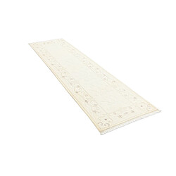 Vidal Tapis de couloir en laine 305x81 beige Darya