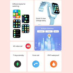 Acheter Yonis Montre Connectée Enfant 4G Écran Tactile GPS