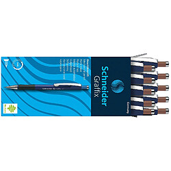 Schneider DBS Graffix / 156103 Porte-mines Mine 0,5 mm Bleu Lot de 10 (Import Allemagne)