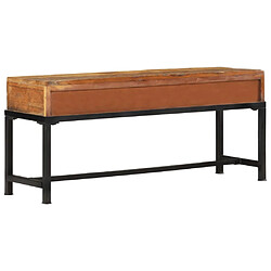 Acheter vidaXL Meuble TV 110x30x46 cm bois massif de récupération