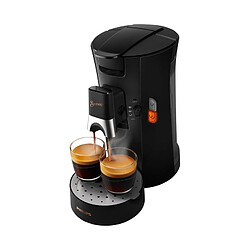 Cafetière à dosettes 1bar 1450w noir intense - csa240.61 - PHILIPS pas cher