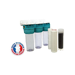 AQUAWATER Station de filtration triple pour eau de pluie