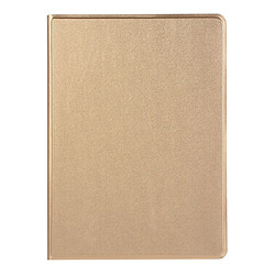 Wewoo Housse Étui Coque Etui de protection en TPU pour iPad 10.2 Voltage Elastic Leather avec support Or